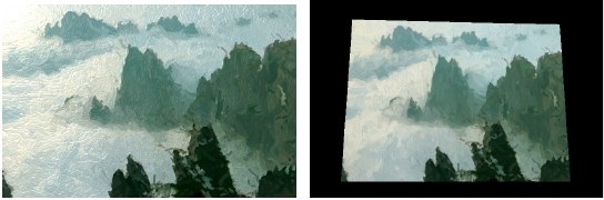 PainterApp 2D and 3D canvas results